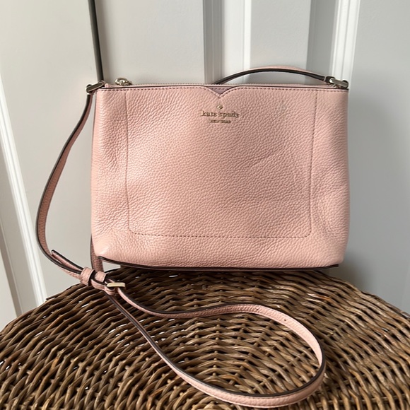 Kate Spade New York Harlow Leather Crossbody - Picture 1 of 8